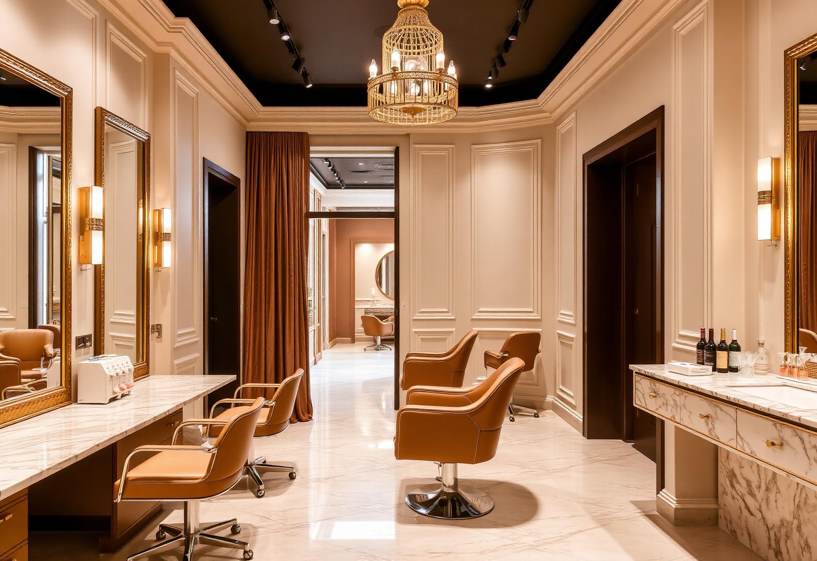Salon interior